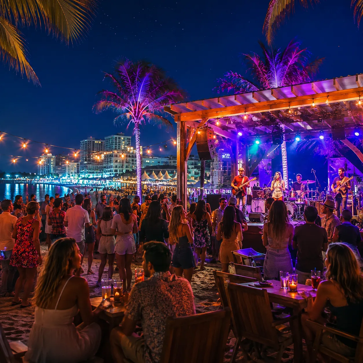 Live music and evening entertainment near Destin Florida